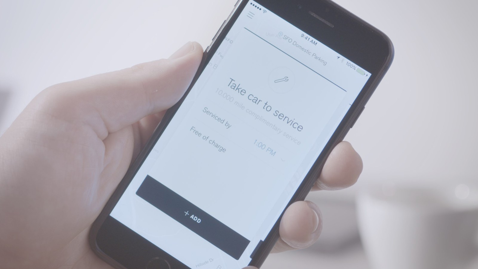 Volvo concierge service — car to service