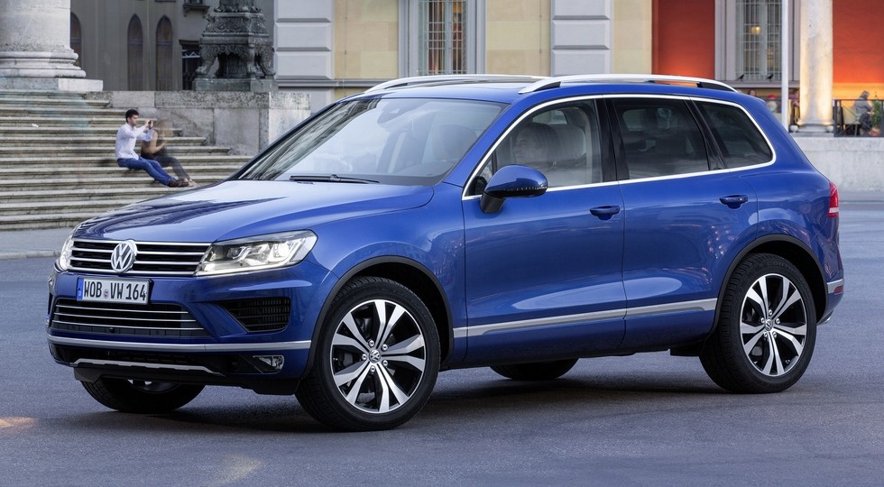 На фото: Volkswagen Touareg