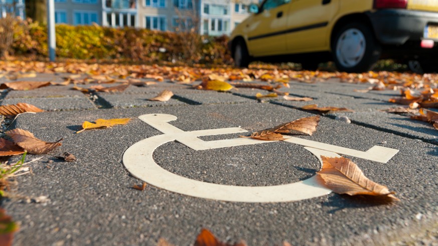 disabled parking sign