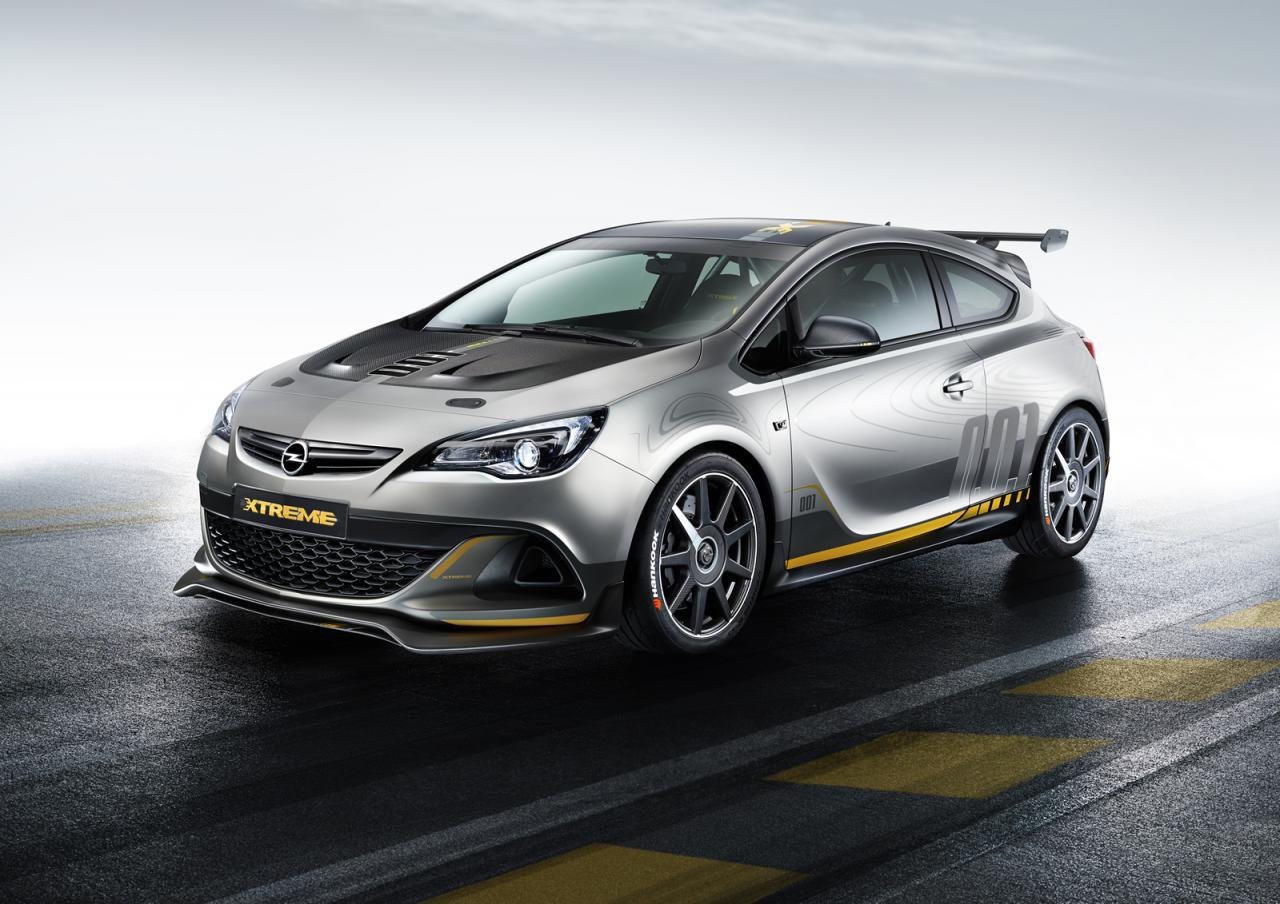 Opel Astra OPC EXTREME ожидает серийное будущее