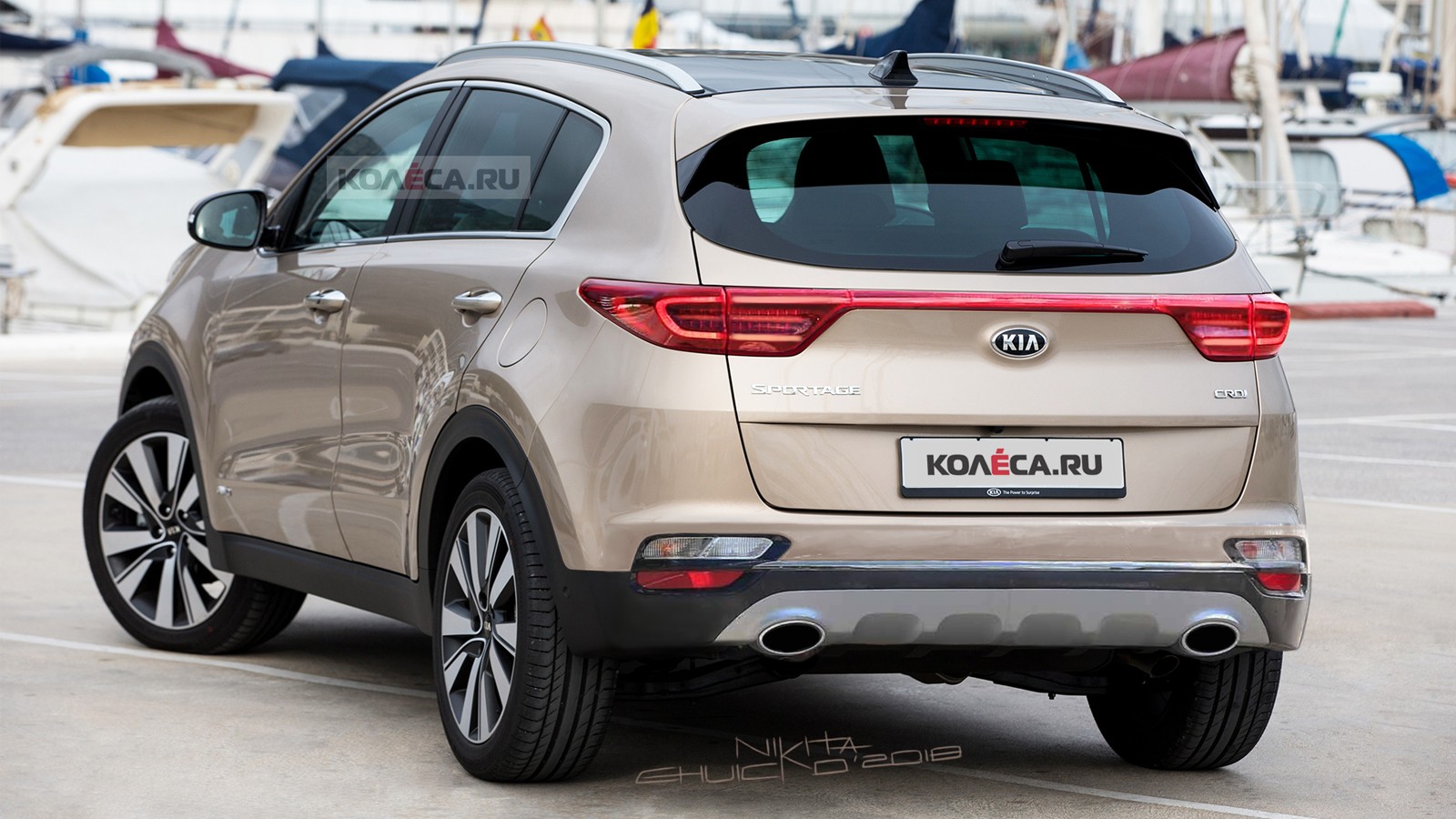 Kia sportage радиус колес