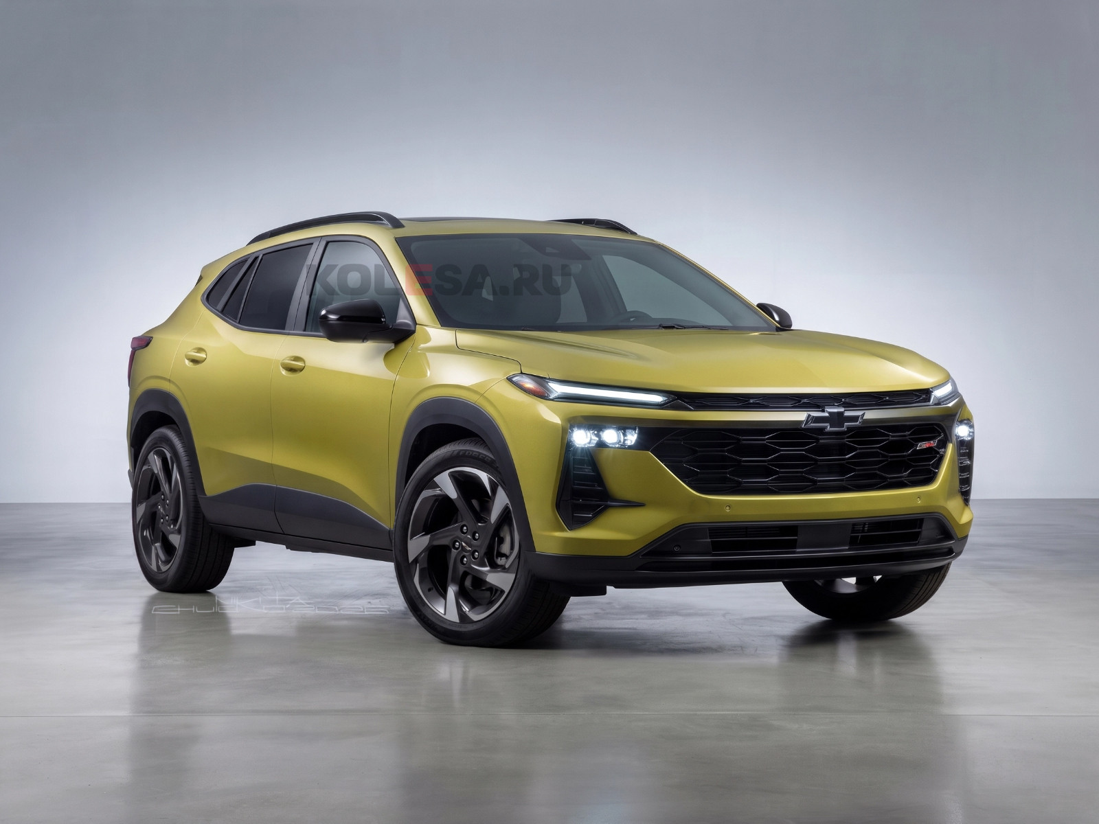 Обновлённый кроссовер Chevrolet Trax: первые изображения