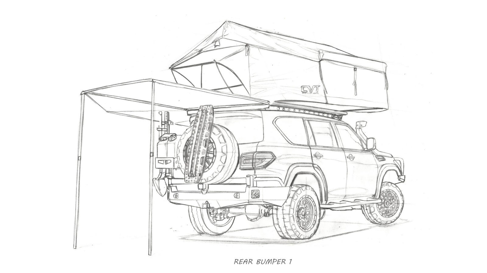 Nissan Armada Mountain Patrol project vehicle build underw