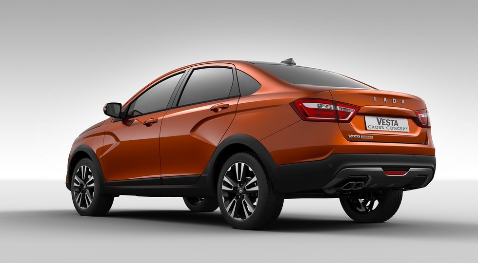 На фото: концепт Lada Vesta Cross
