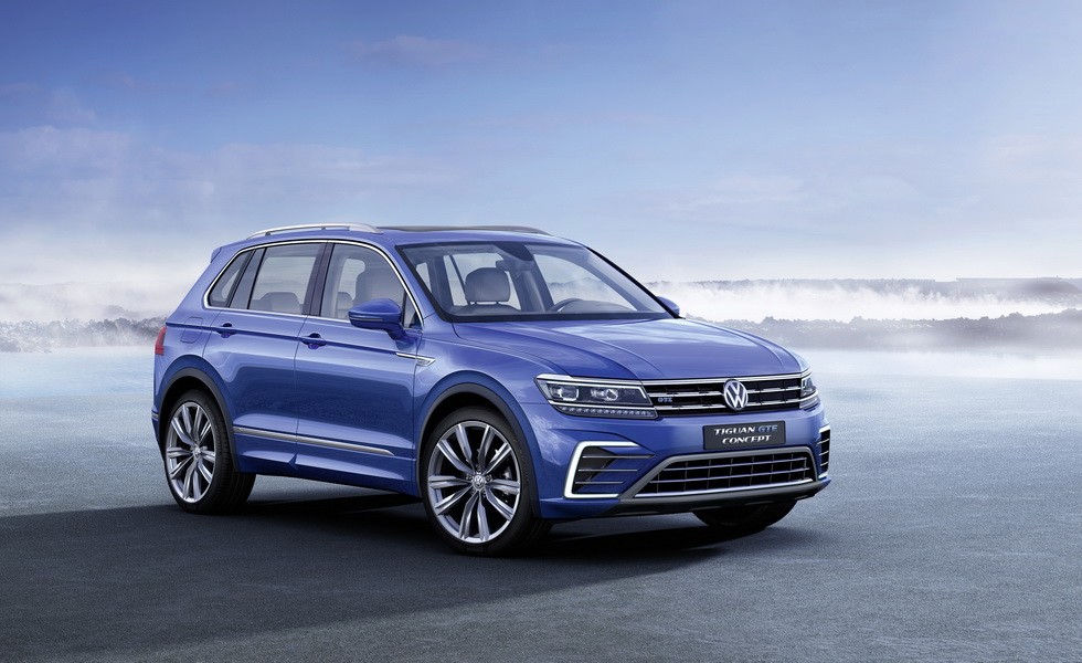 Концепт Volkswagen Tiguan GTE 2015