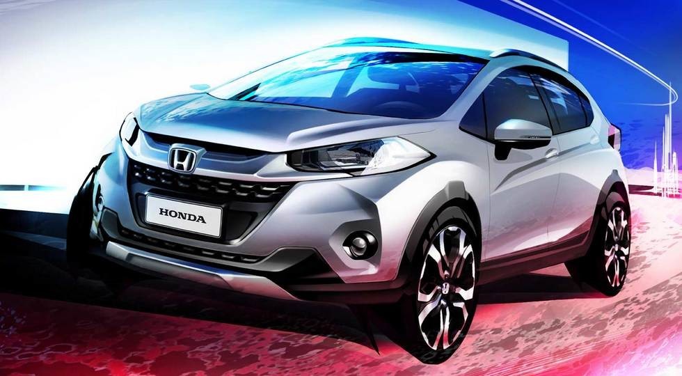 Дизайн-скетч Honda WR-V
