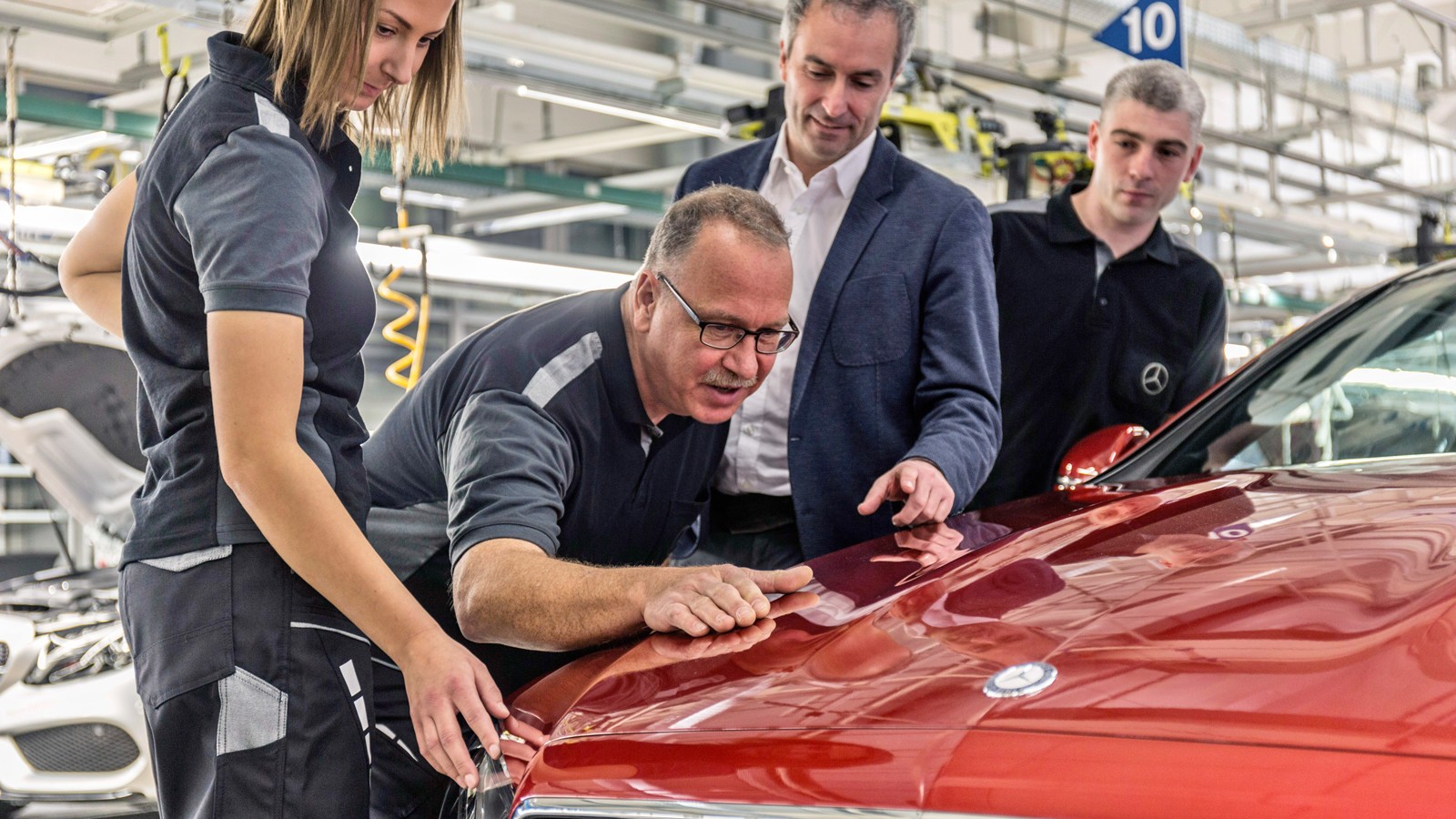 Mercedes-Benz Werk Bremen: Mercedes-Benz startet Produktion des neuen E-Klasse Coupés