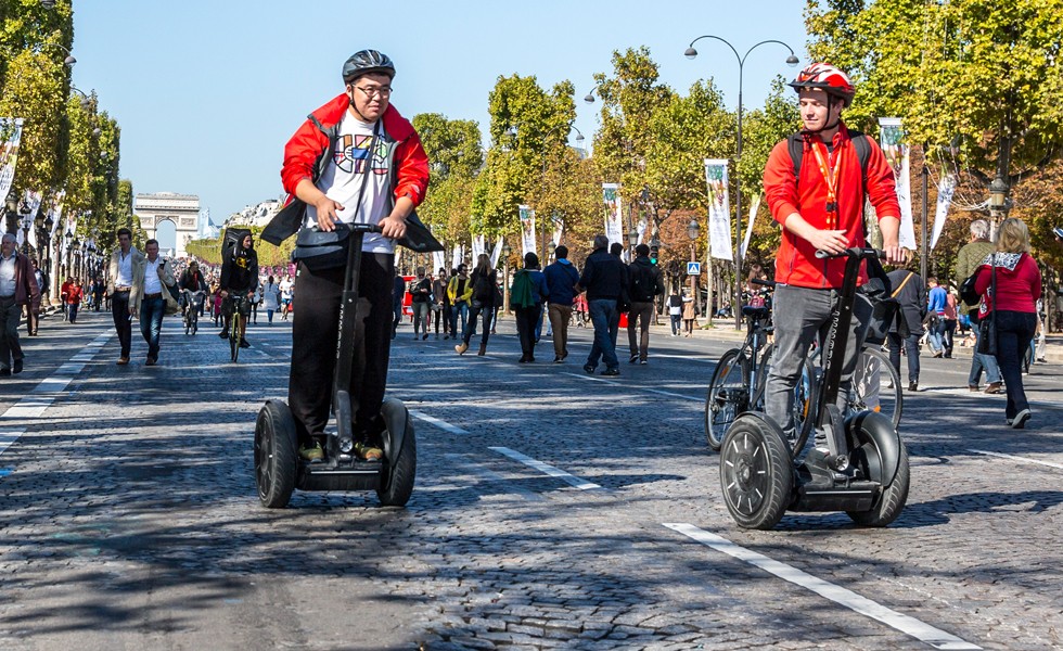 Segways - Journee Sans Voiture, Paris 2015