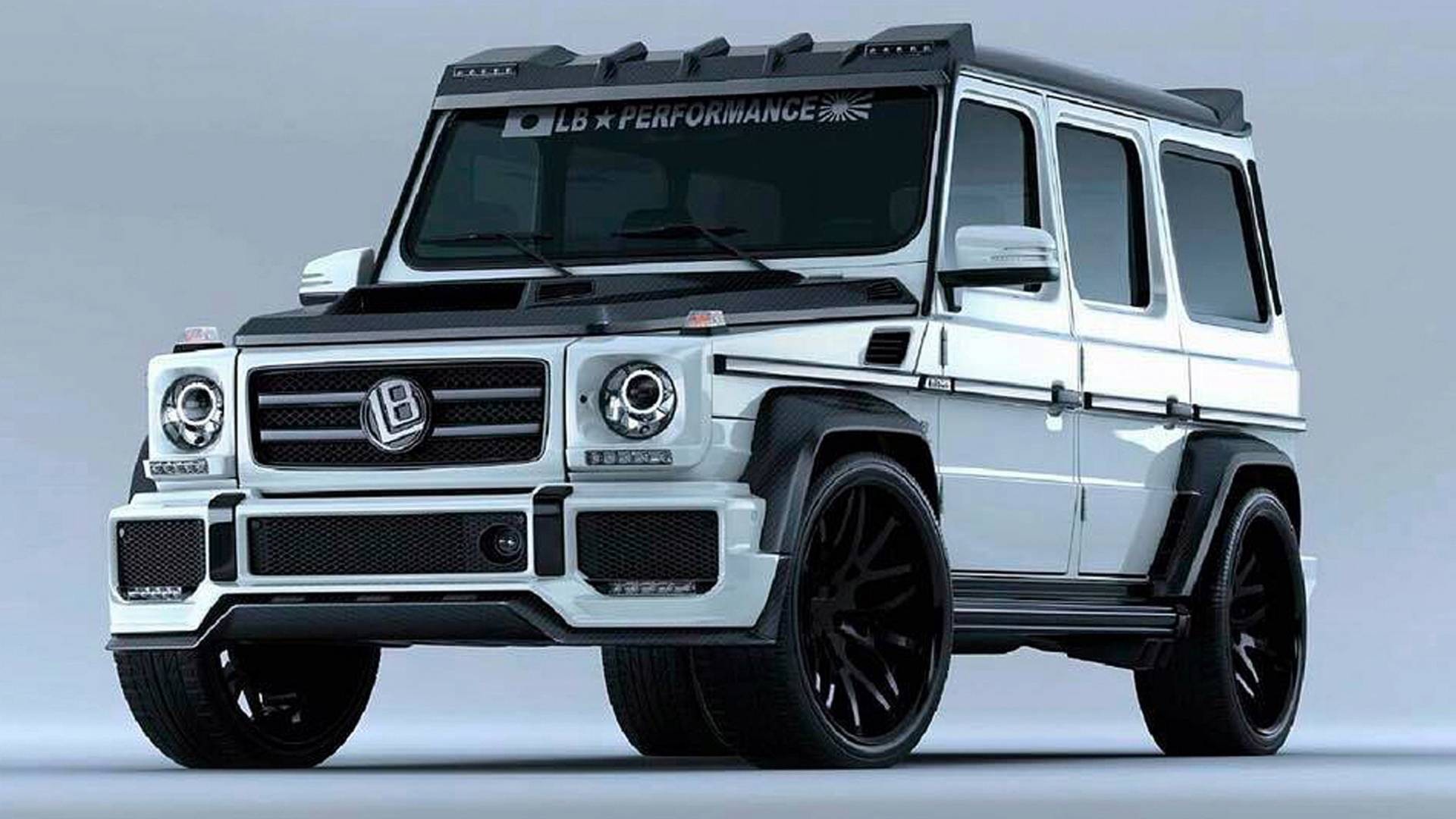 Для сравнения: Mercedes-Benz G-Class от Liberty Walk