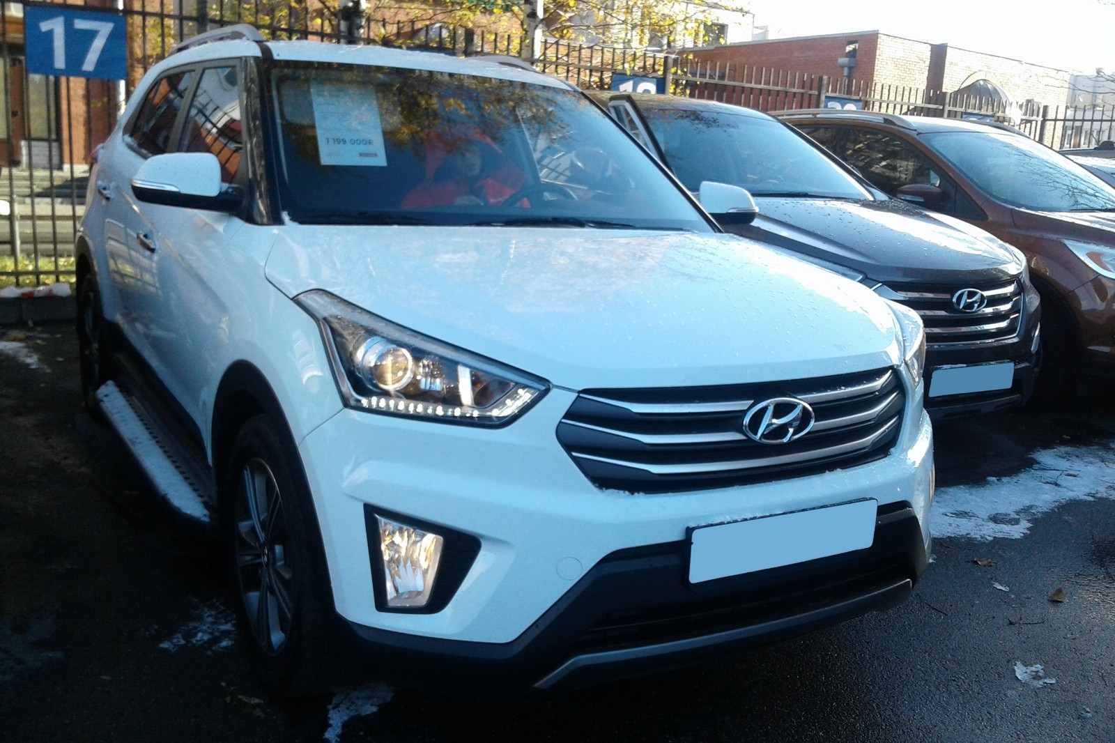 Hyundai Creta белый