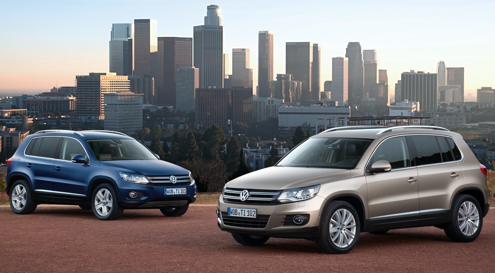 На фото: Volkswagen Tiguan