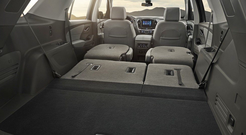 The 2018 Traverse is expected to offer best-in-class passenger v