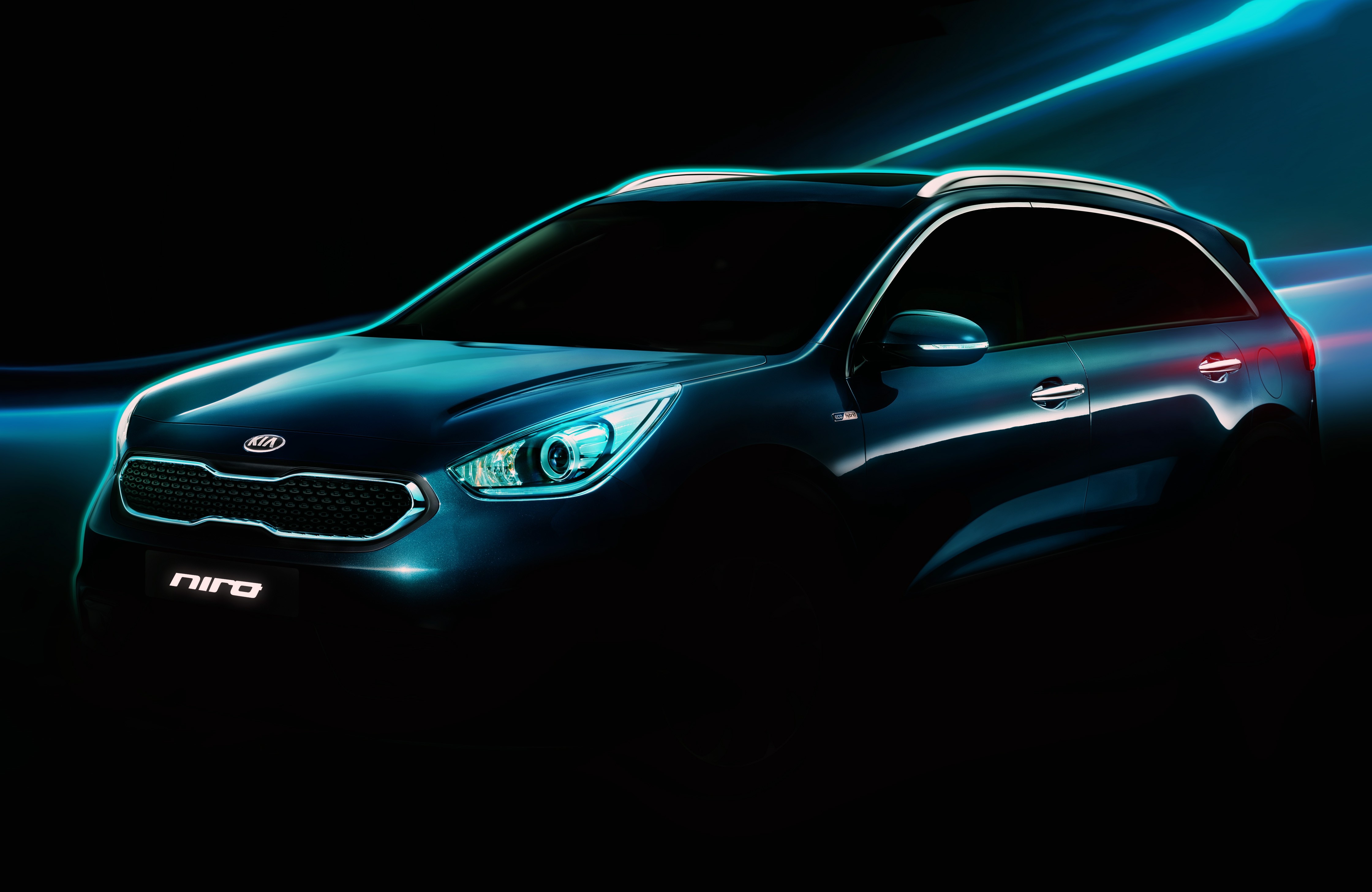 Kia показала первые изображения нового Niro HUV