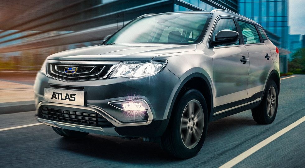 Geely самый большой внедорожник