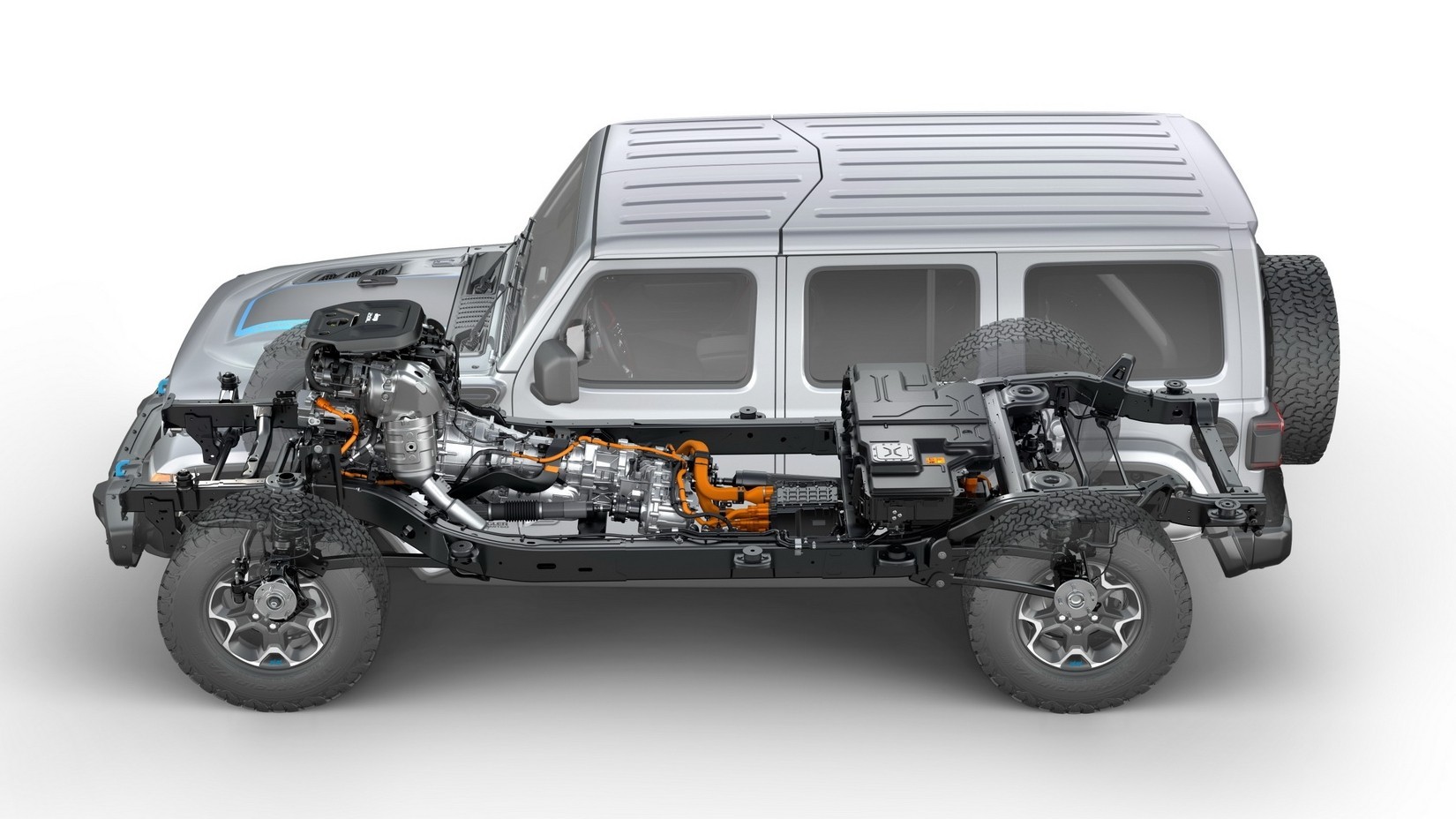 Jeep Wrangler Magneto: вместо V6 – электромотор, но 6-ступенчатая МКП осталась