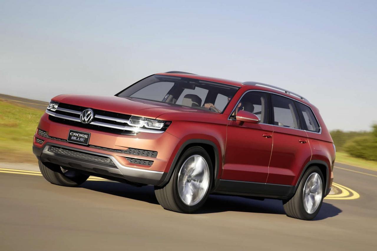 Volkswagen запустит в производство кроссовер CrossBlue