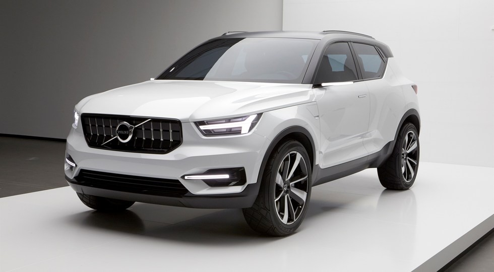 На фото: Volvo Concept 40.1 - предвестник кроссовера XC40
