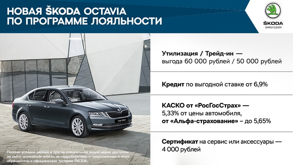 Выгодные предложения для клиентов SKODA в июле (4)
