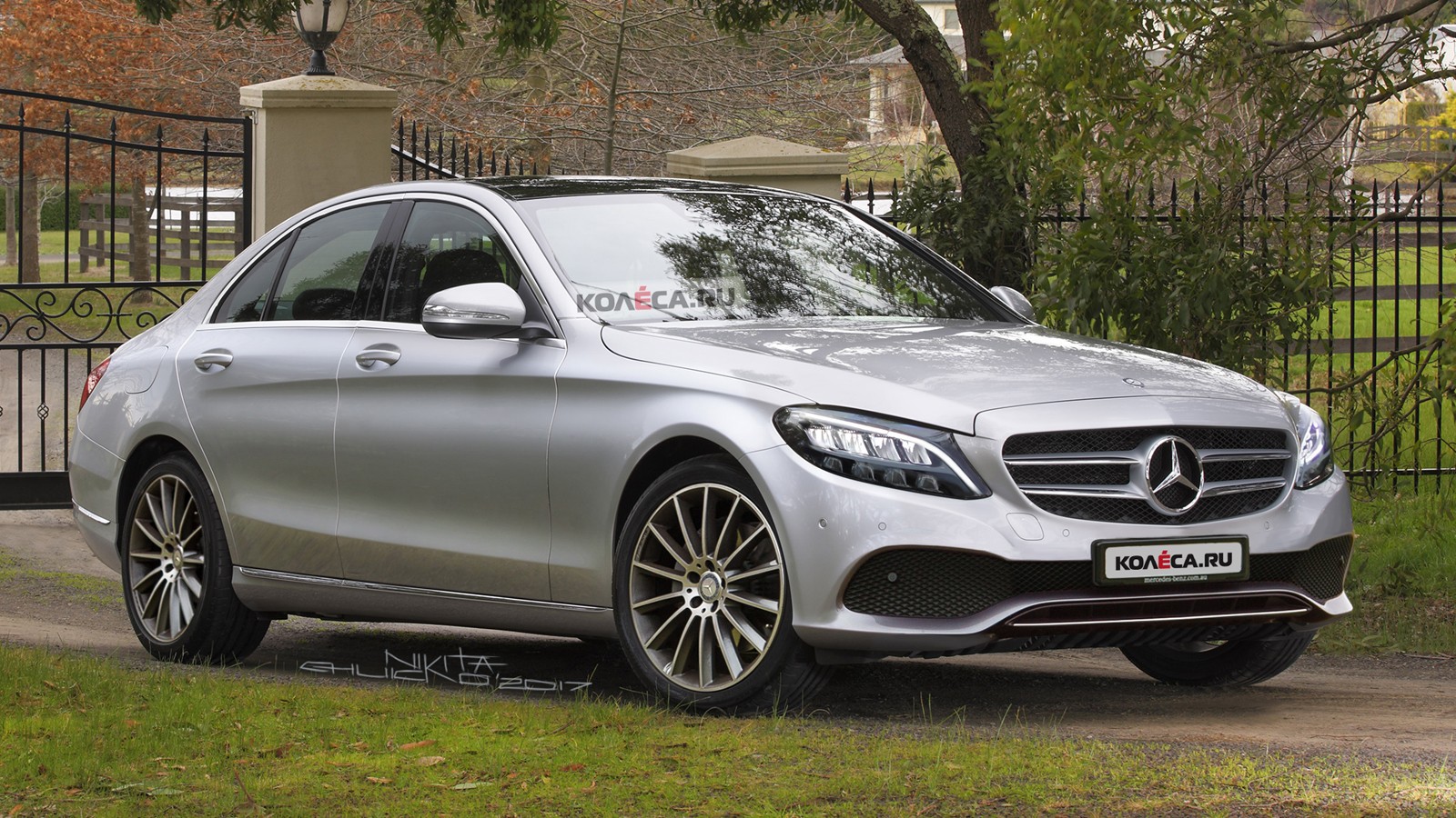 Mercedes C-Class front1