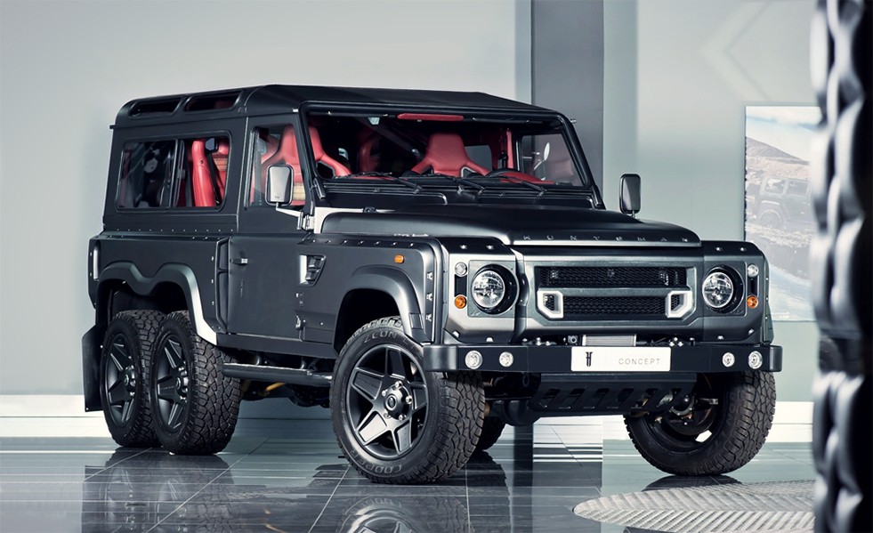 Шестиколёсный Defender от ателье Kahn поступил в открытую продажу