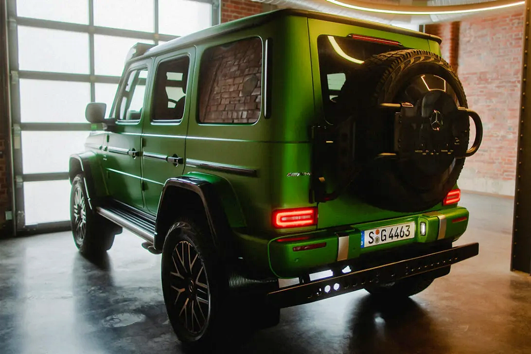 Новый «портальный» Mercedes-AMG G 63 4x4²: клиренс 351 мм и 585 л.с. под  капотом - Рамблер/авто