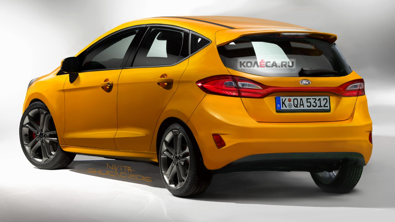 Ford Fiesta rear