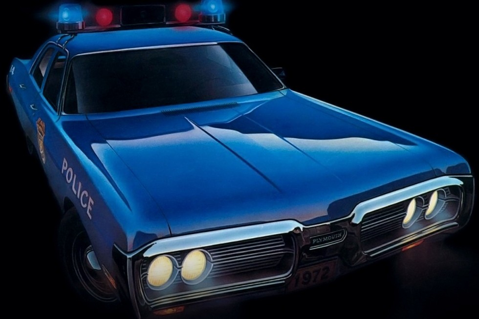 1972 plymouth gran fury 4 door sedan police car 1