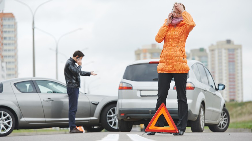 car crash collision