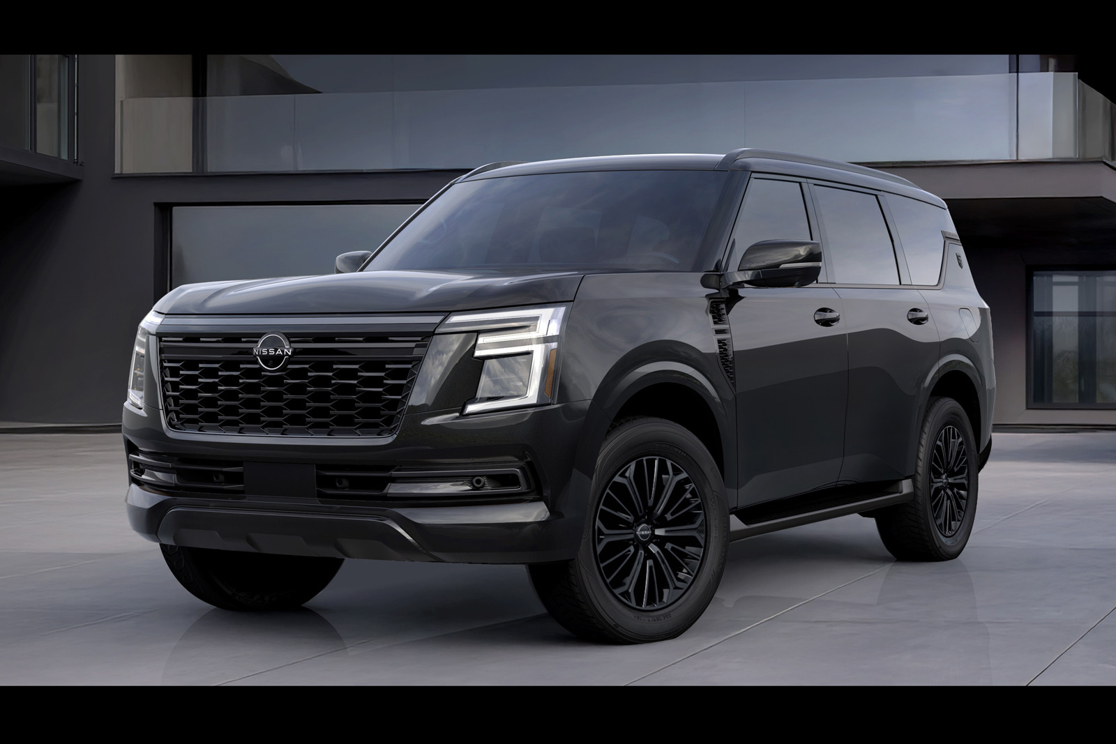 У внедорожника Nissan Armada появилась затемнённая версия