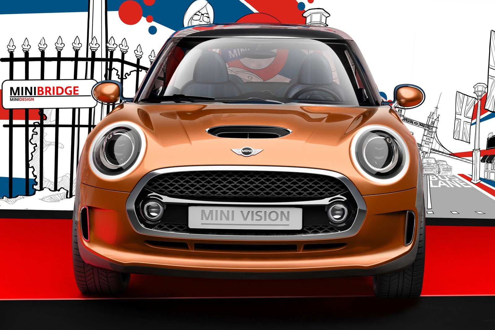 MINI демонстрирует дизайн нового Cooper на примере шоу-кара Vision -  КОЛЕСА.ру – автомобильный журнал