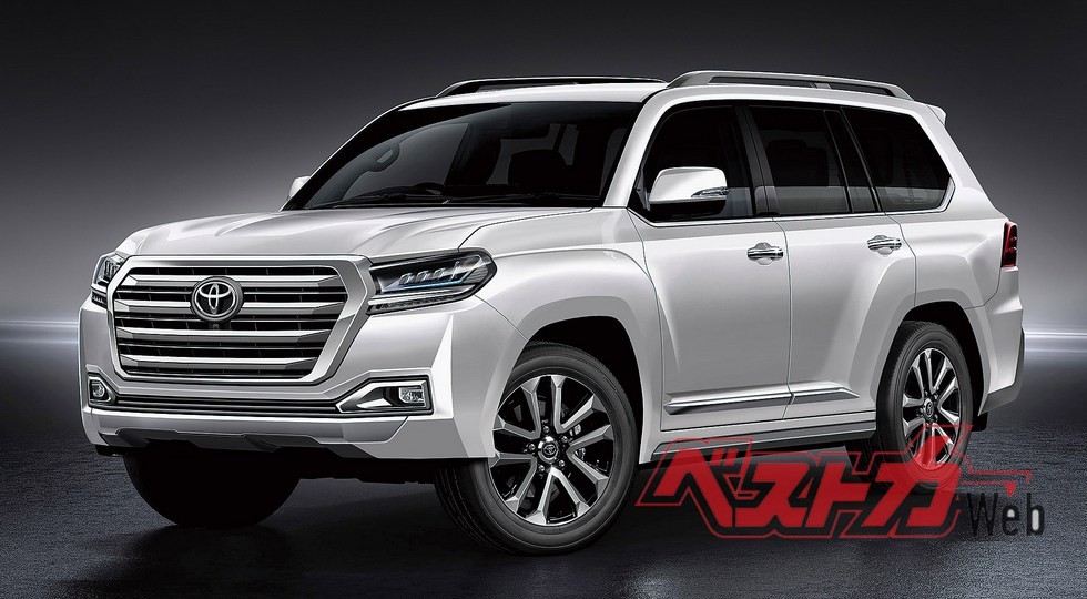 Так может выглядеть новый Toyota Land Cruiser, по мнению дизайнера японского издания