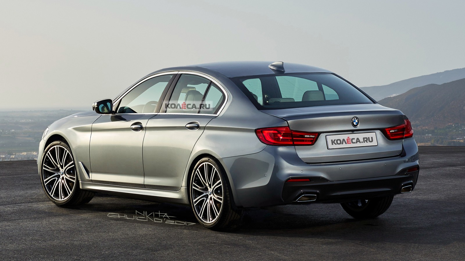 На фото: BMW 3 Series G20 в интерпретации художника портала Колёса.ру