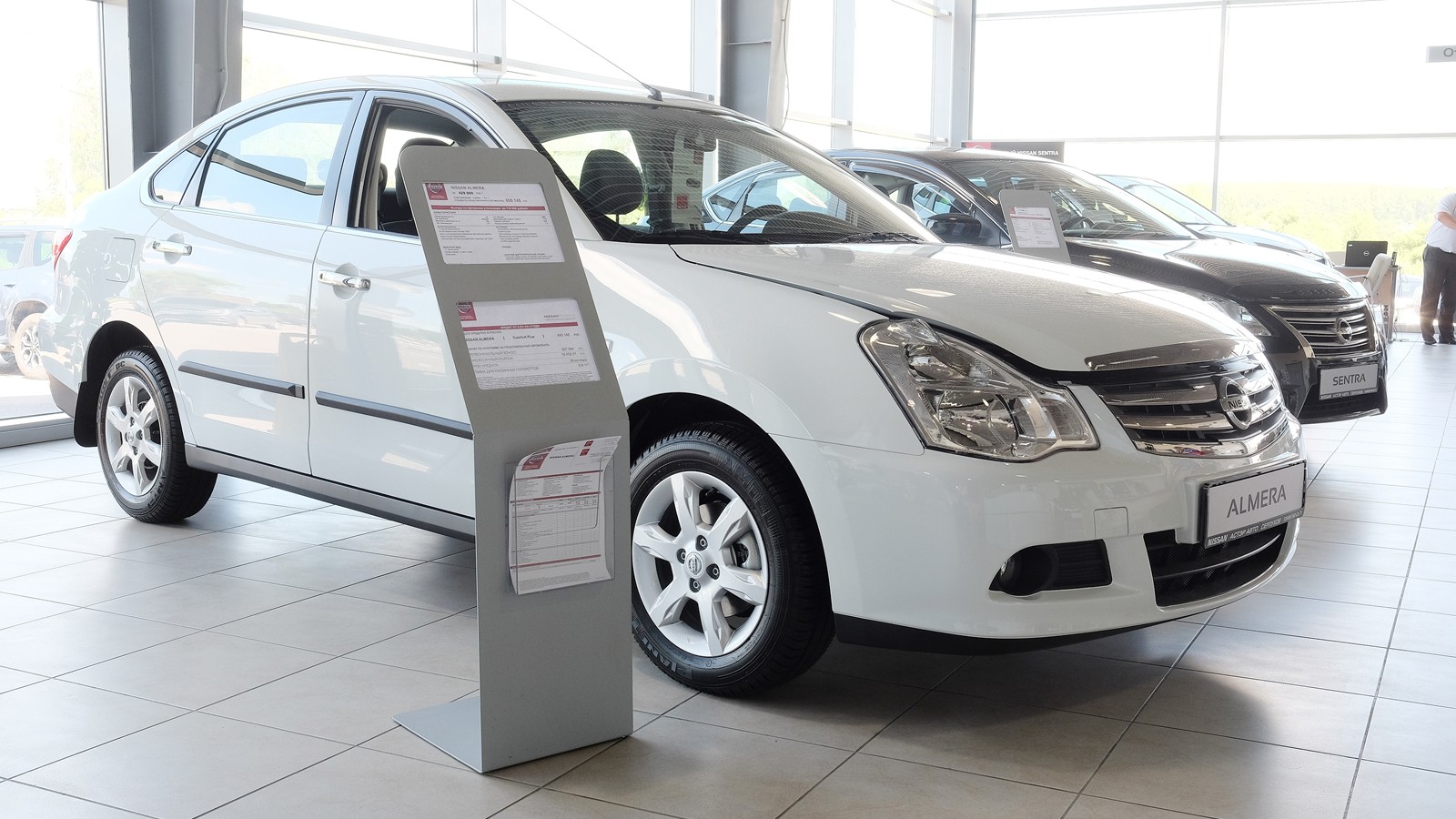 dealer's showroom