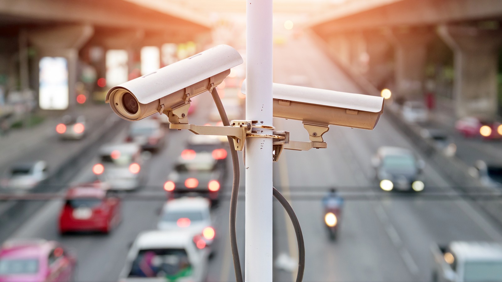 traffic security camera.