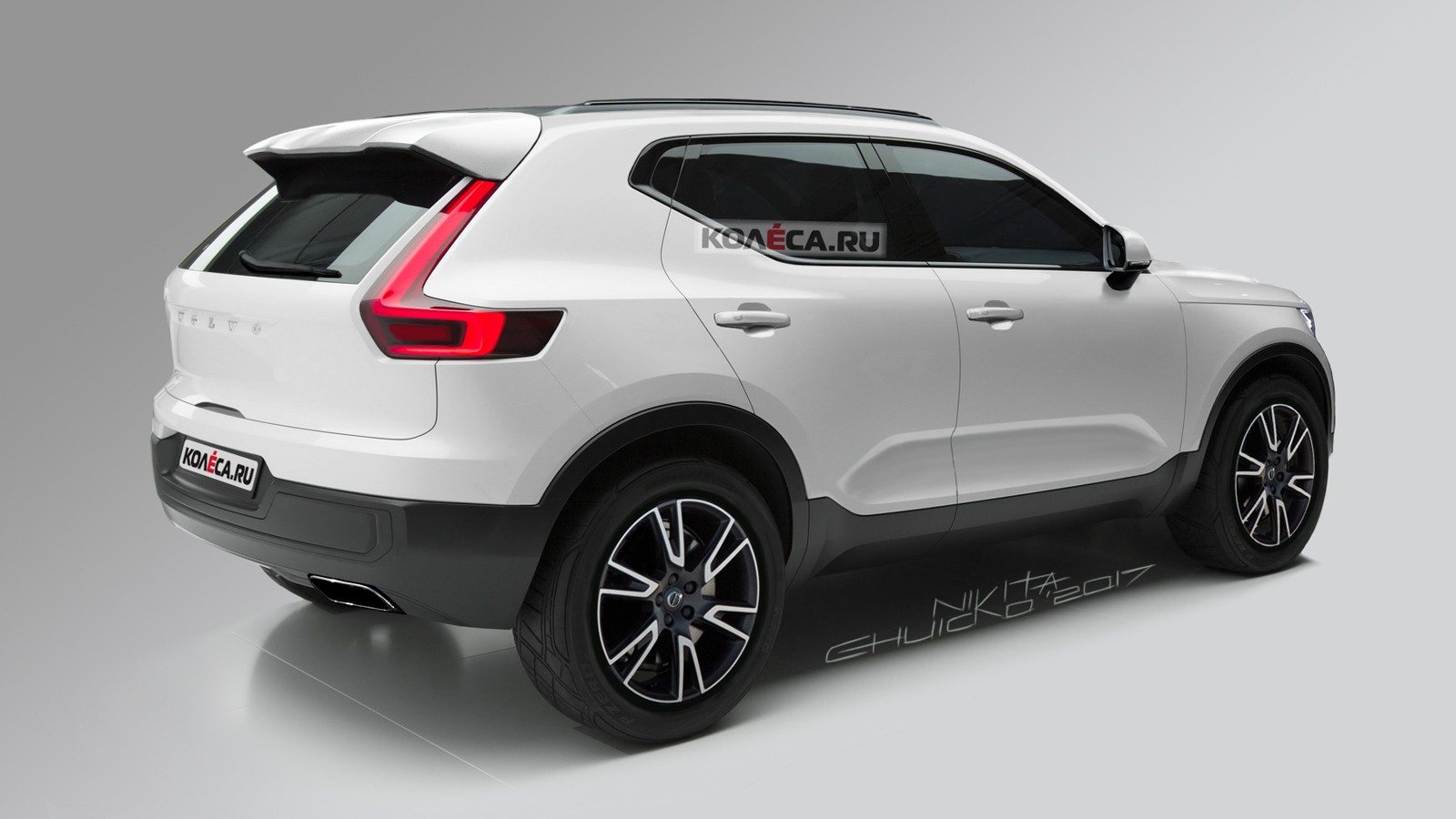 Volvo XC40 rear