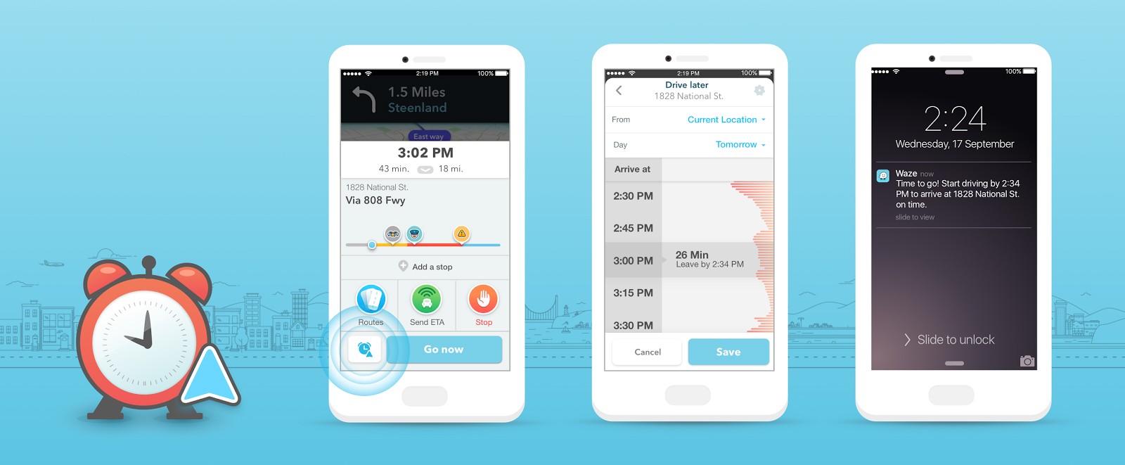 Waze Planned Drives_All iOS Screens (English_US)