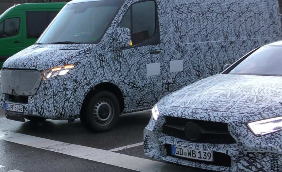 Mercedes-Benz Sprinter и Mercedes-AMG CLS 53
