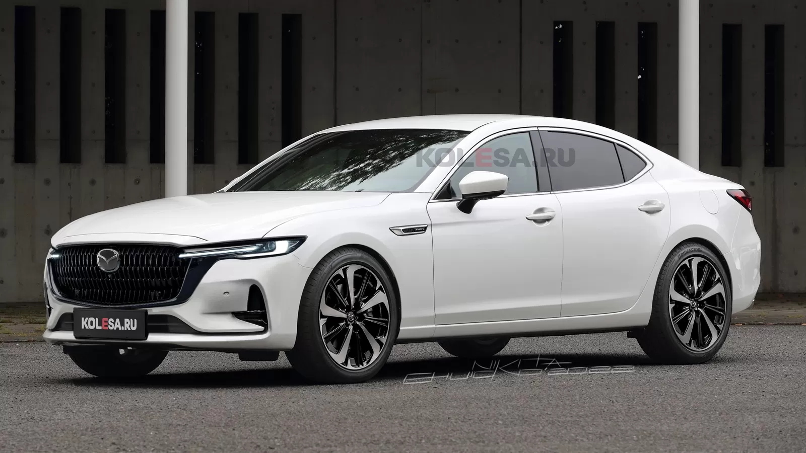 次世代Mazda6の予想CGが公開されています（５）