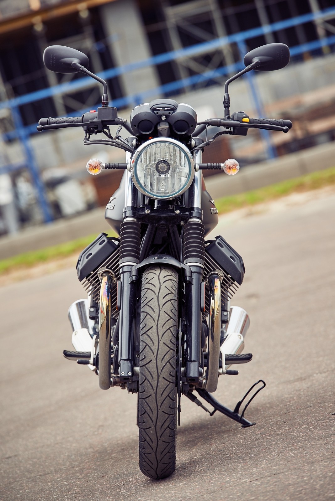 Глушитель Moto Guzzi v7