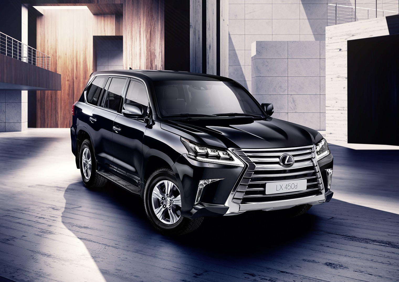 На фото: Lexus LX 450d