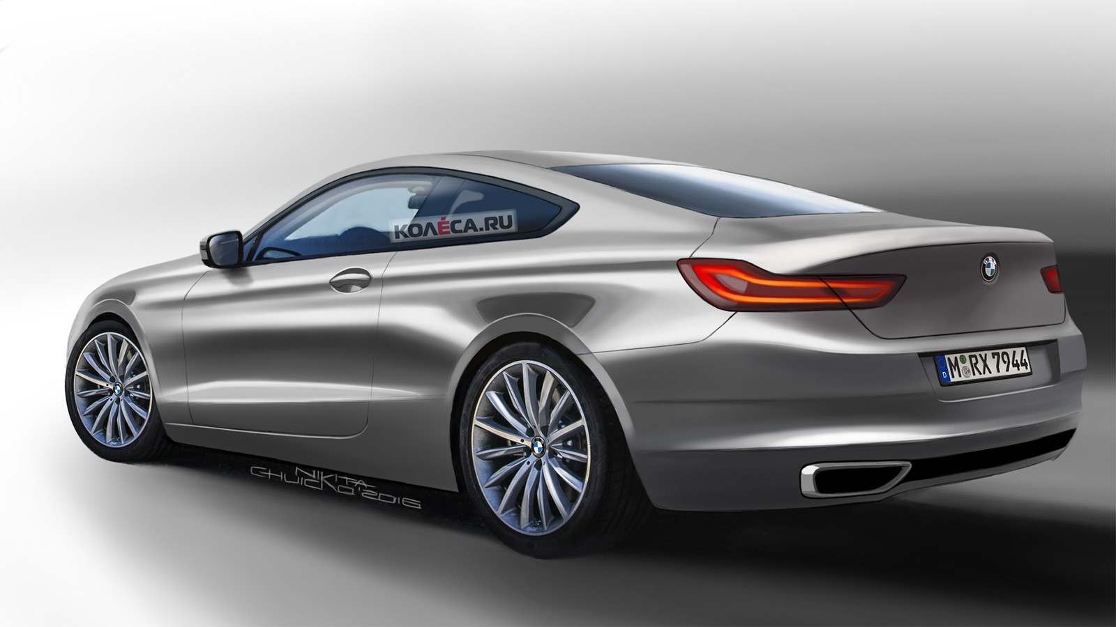 BMW 6er rear