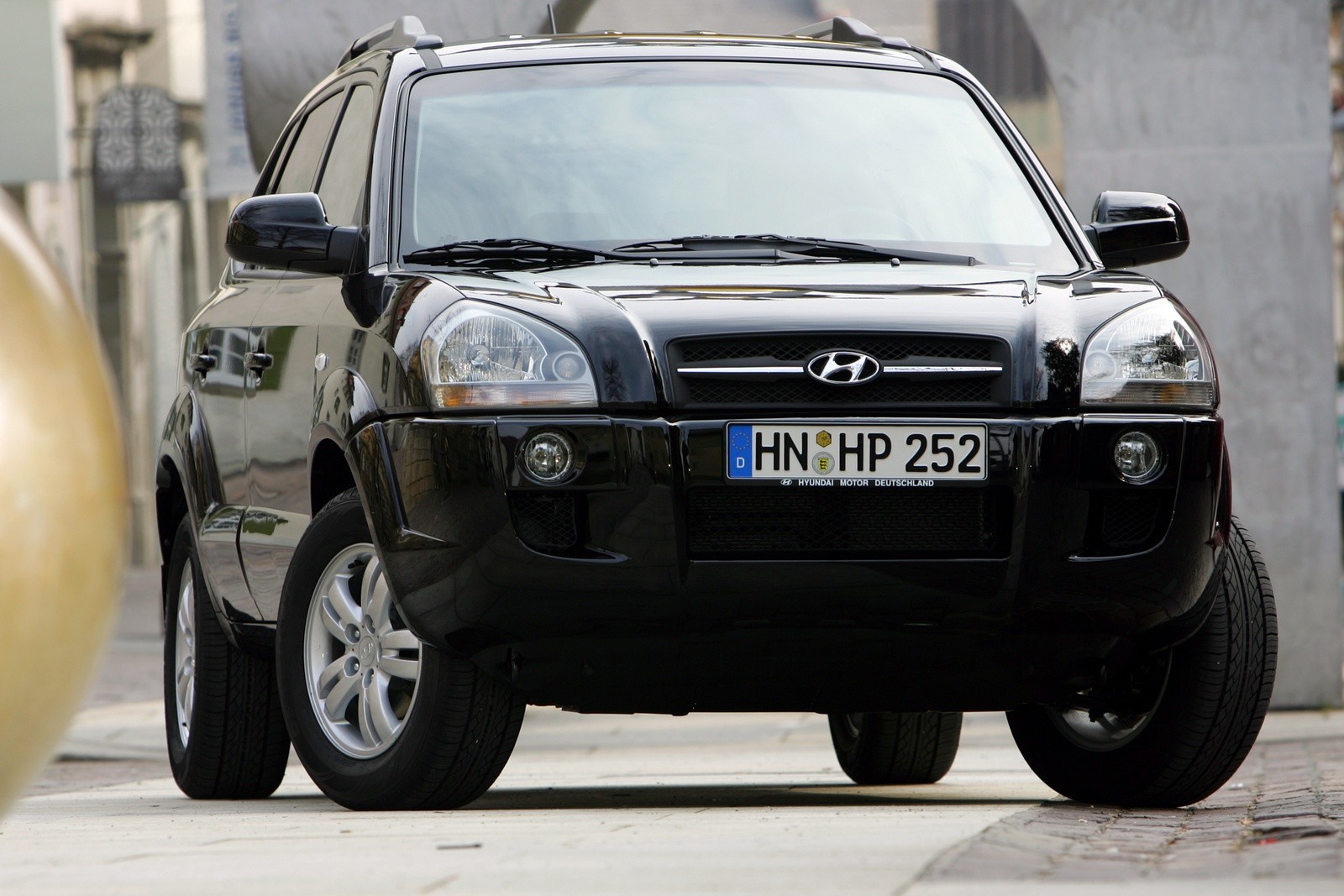 Hyundai Tucson Worldwide '2004–09 спереди