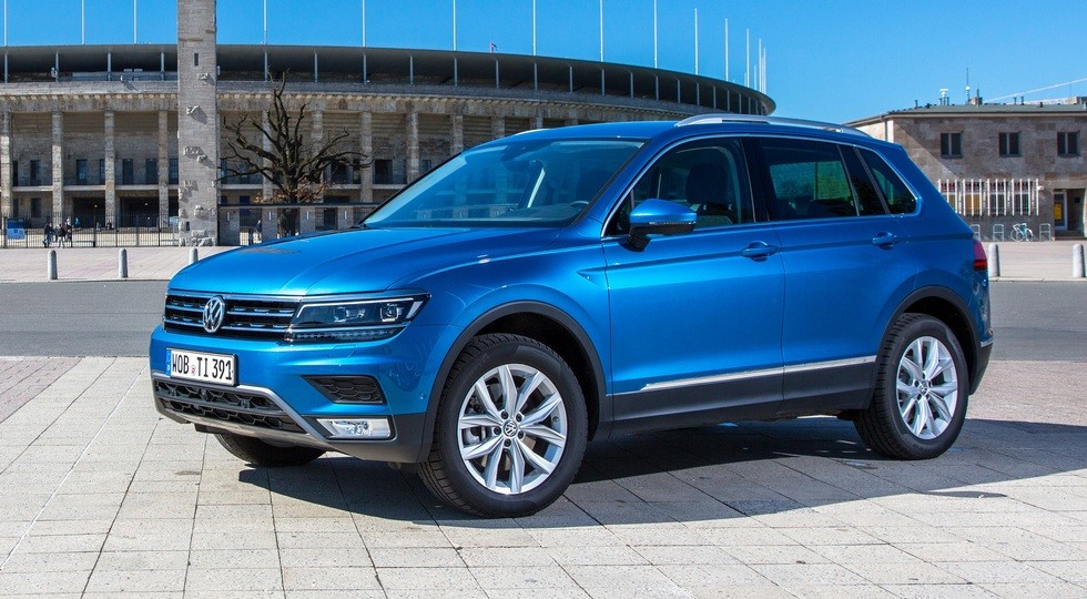 На фото: Volkswagen Tiguan нового поколения