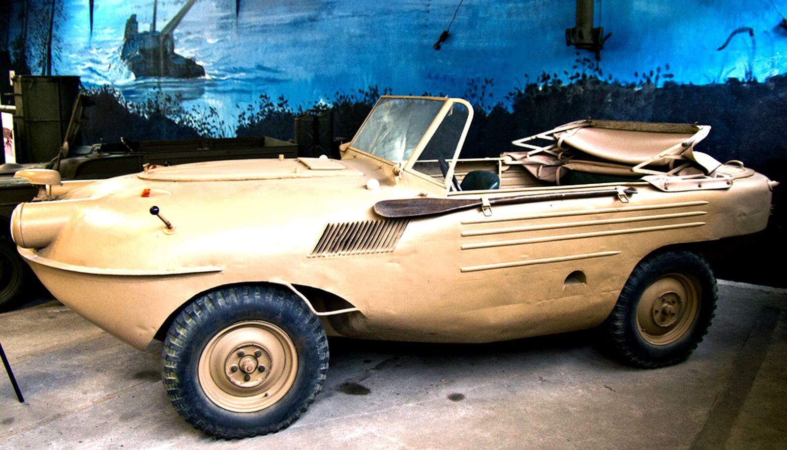 Боевые амфибии: неизвестные плавающие автомобили времён Второй мировой войны