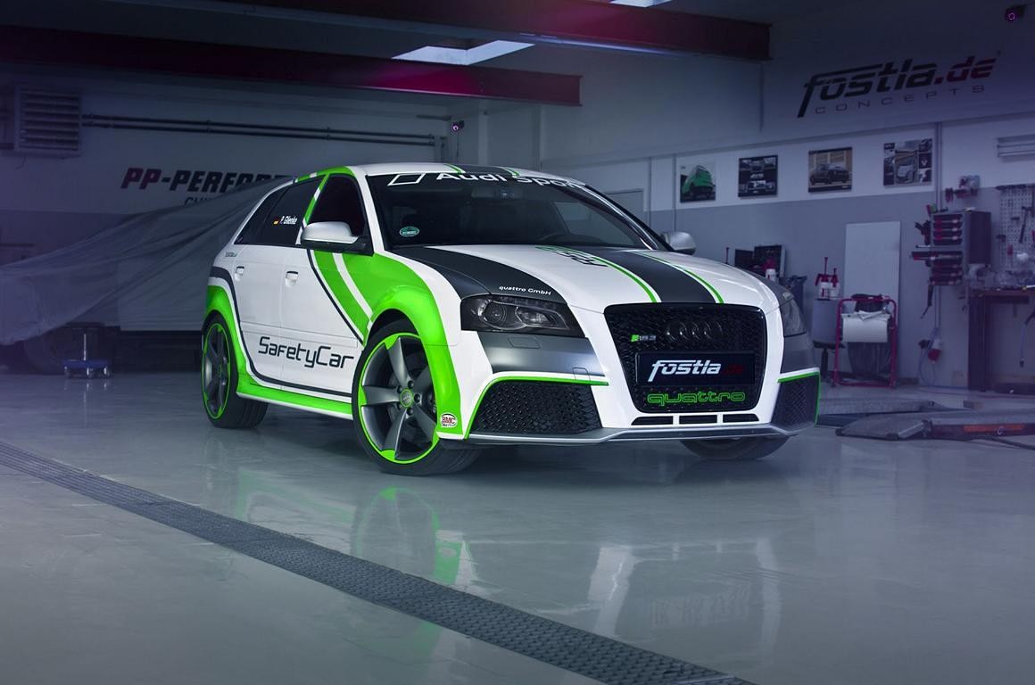 Safety car из Audi RS3: рецепт от Fostla.de и PP-Performance - КОЛЕСА.ру –  автомобильный журнал