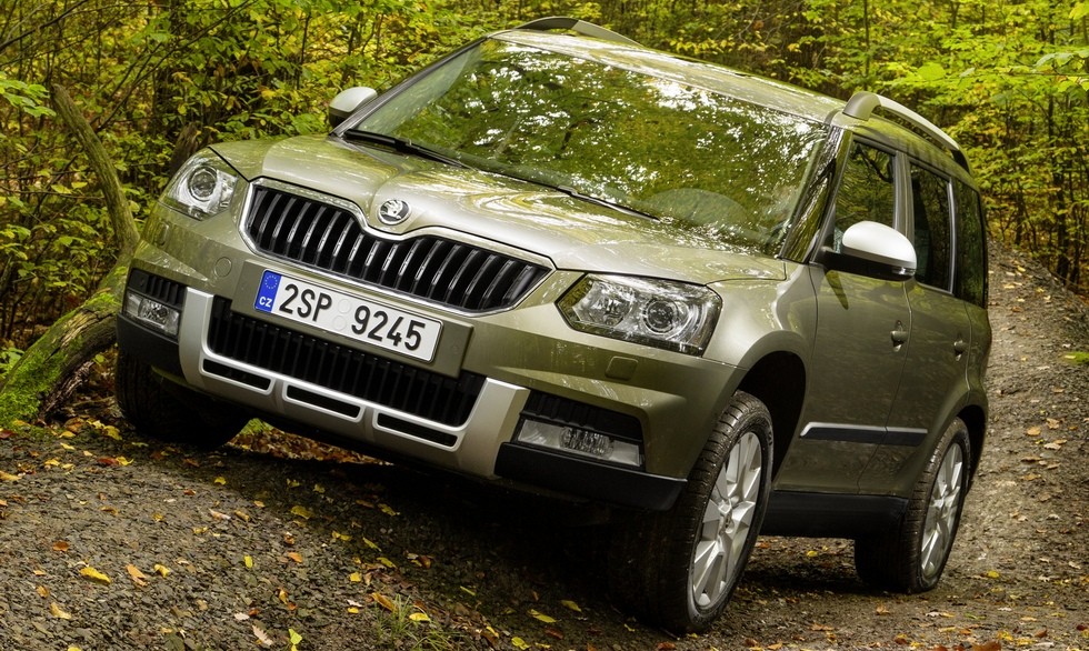 Skoda yeti объем багажника