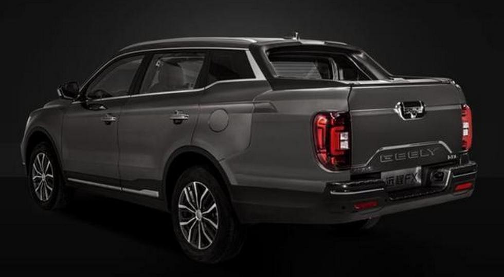 Из обновлённого Geely Atlas сделали пикап. Техника перешла с исходного кросса