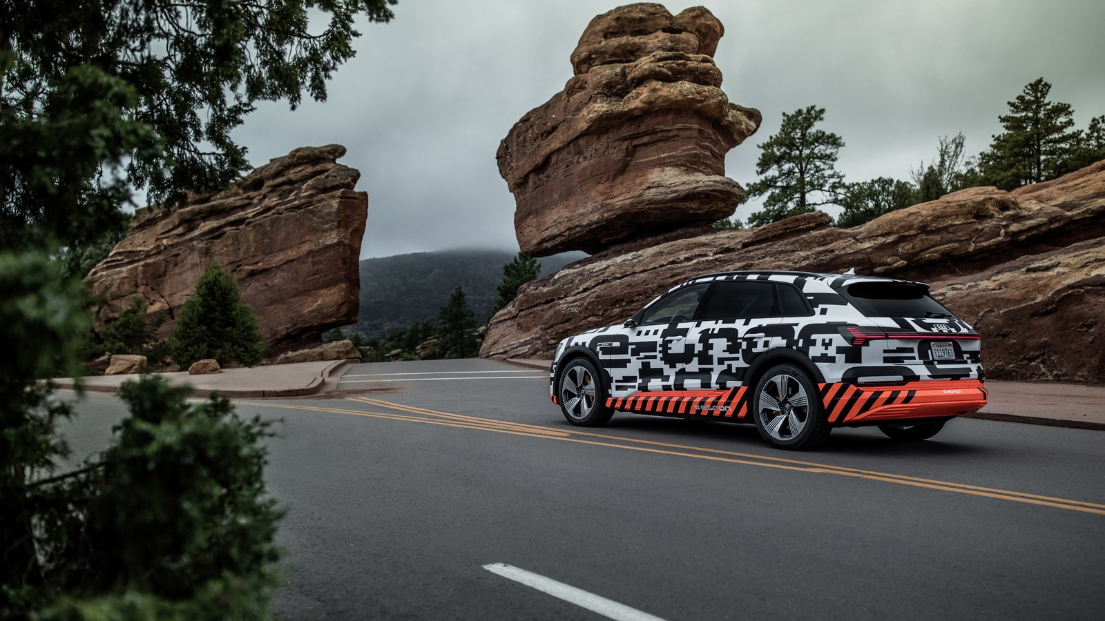 The Audi e-tron prototype
