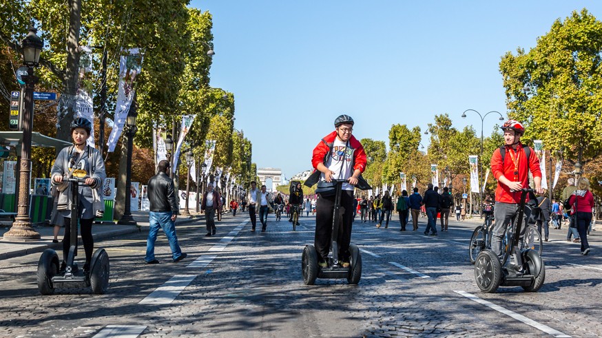 Segways — Journee Sans Voiture, Paris 2015