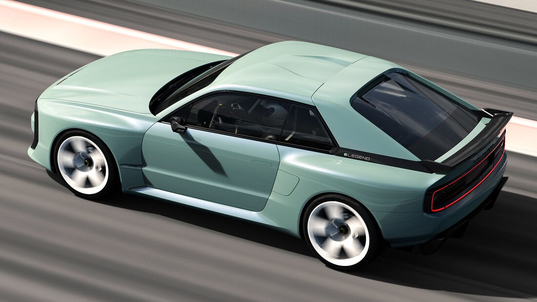 Легендарный Audi quattro вернулся в виде электрического монстра Elegend EL1